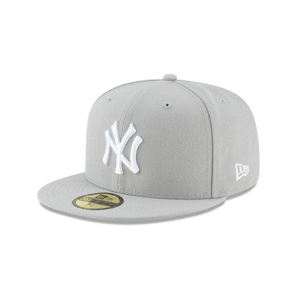 NWT New York Yankees Gray Basic 59FIFTY Fitted - Picture 6 of 6